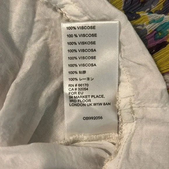 Anthropologie Malibu Floral Maxi Dress. Size 16 - Picture 12 of 13